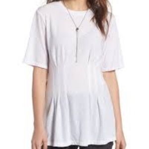 Treasure & Bond T-Shirt with Corset Detail